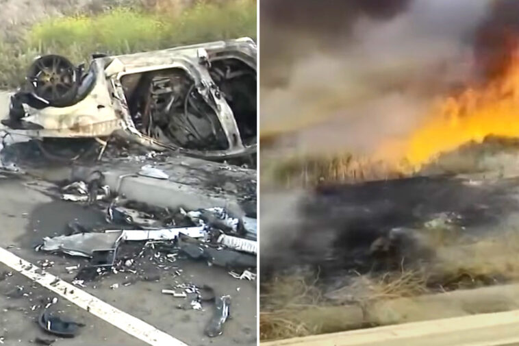 insane-ev-crash-sparked-socal-wildfire-threatening-hundreds-of-homes