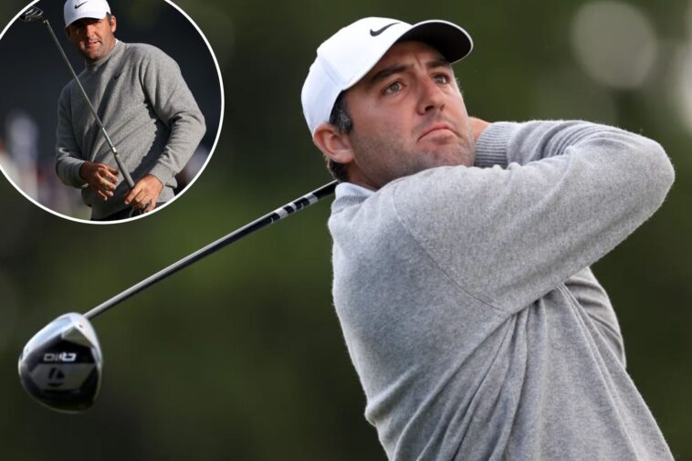 scottie-scheffler-one-of-seven-players-tied-for-lead-at-pga-championship