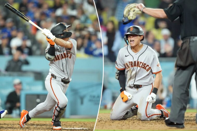 giants-devastate-dodgers-with-inside-the-park-home-run