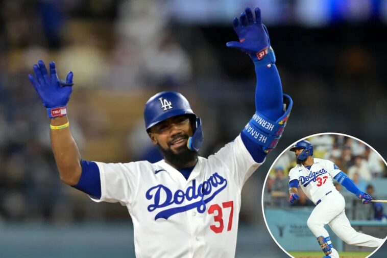 teoscar-hernandez-makes-up-for-horrific-defensive-mistake-with-key-hit-in-dodgers’-win-over-giants