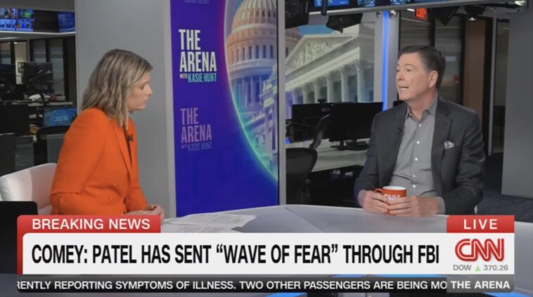 disgraced-and-twice-indicted-james-comey-admits-he’s-still-in-regular-contact-with-fbi-personnel:-“i-do…-they’re-under-siege”-–-why-is-this-deep-state-clown-talking-to-agents-who-could-be-investigating-him?