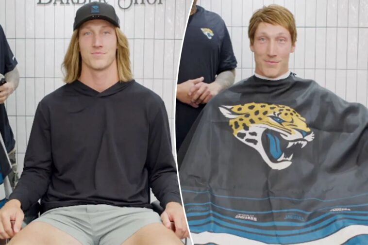 trevor-lawrence-cuts-his-hair-for-jaguars-schedule-release-video —-or-did-he?