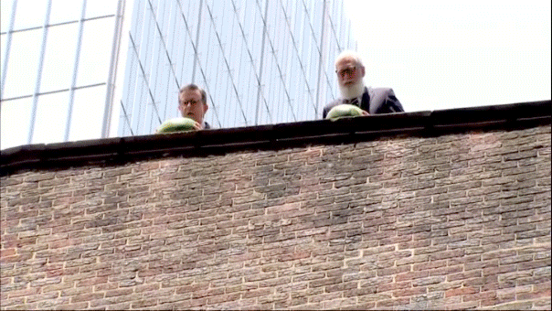 david-letterman-drops-f-bomb,-destroys-cbs-property-in-defiant-final-‘late-show’-appearance-with-colbert