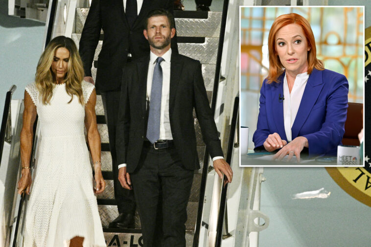 eric-trump-accuses-jen-psaki,-ms-now-of-airing-‘blatant-lies’-about-china-trip -–-says-he’s-suing-both