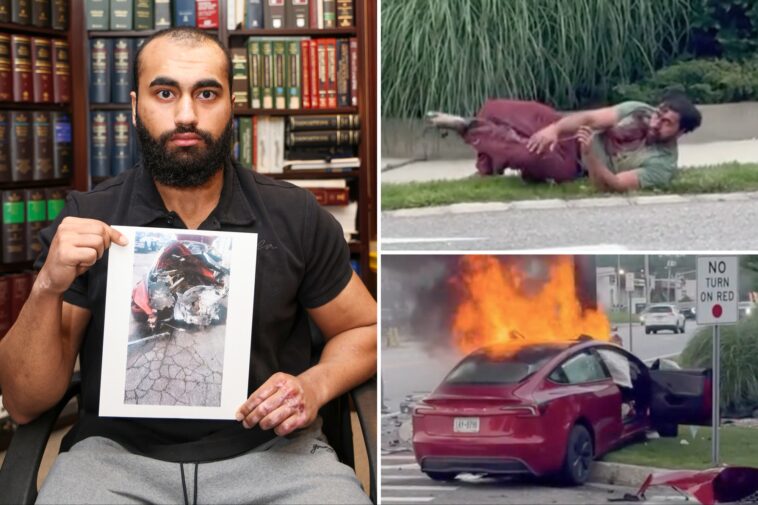 li-man-blames-‘defective’-tesla-design-for-fire-that-left-him-with-‘catastrophic’-burns