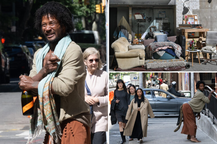 twerking,-tailed-homeless-man-named-tiger-turns-greenwich-village-sidewalk-into-his-own-luxe-lair