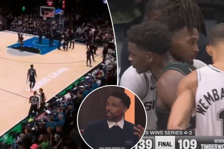 anthony-edwards-called-out-for-unusual-move-in-fourth-quarter-as-timberwolves-season-ends:-‘weakness’