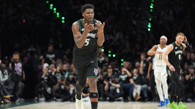 anthony-edwards-catches-flak-for-congratulating-spurs-with-eight-minutes-left-in-game