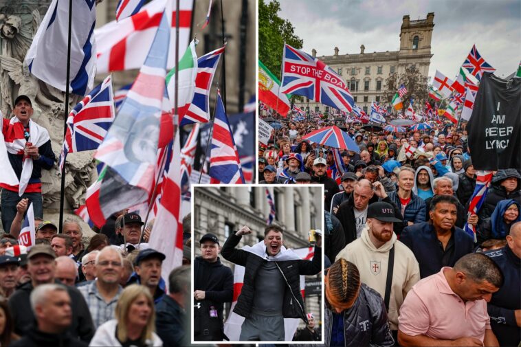 ‘shoot-him-in-the-neck,-like-charlie-kirk,’-vile-chant-erupts-during-massive-london-protests