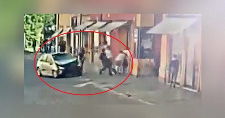 bloody-weekend:-horror-footage-shows-intoxicated-morrocan-man-plowing-car-into-pedestrians-in-italy,-stabbing-passerby-before-being-arrested-–-several-people-injured-in-suspected-terror-attack