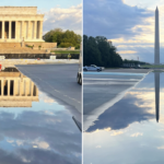 trump-shares-stunning-photos-of-lincoln-memorial-reflecting-pool-renovation,-says-project-is-ahead-of-schedule