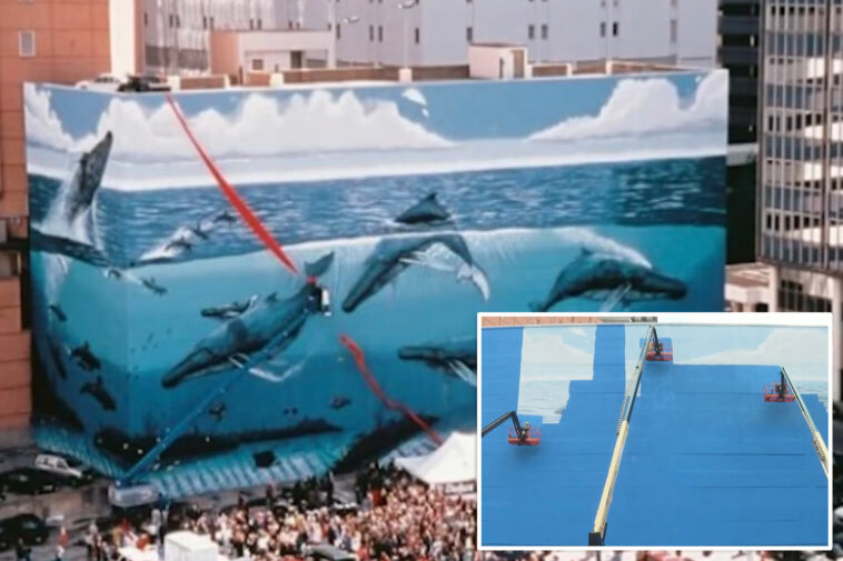 artist-wyland-outraged-as-dallas,-fifa-paint-over-his-iconic-whale-mural-for-world-cup-artwork