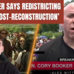 cory-booker-compares-redistricting-fight-to-dred-scott-and-jim-crow-during-chaotic-msnow-interview-at-alabama-protest-(video)