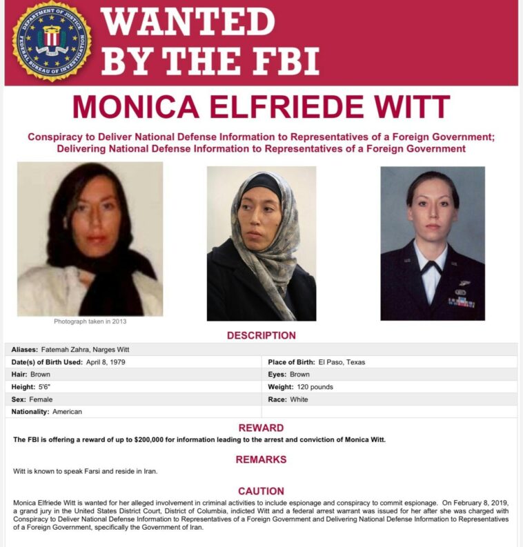fbi-offers-$200k-reward-to-catch-veteran-charged-with-spying-for-iran