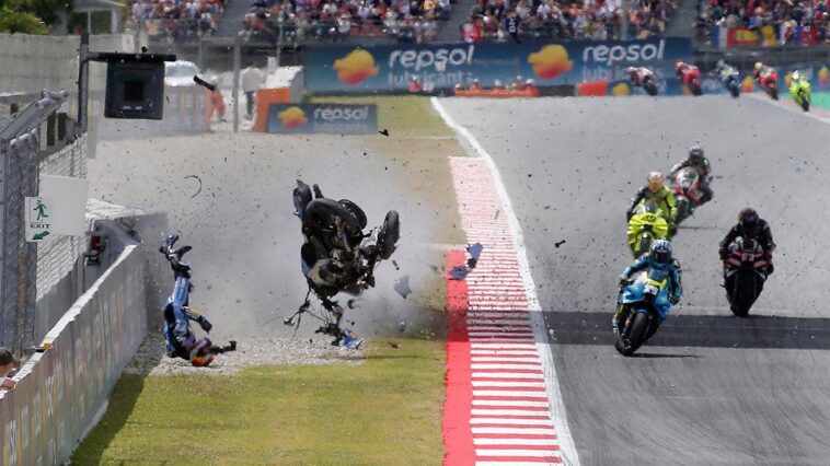 motogp-racer-hurtles-through-the-air-in-terrifying-crash,-suffers-serious-injuries