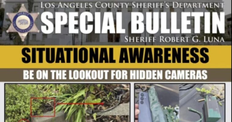 southern-california-police-urge-homeowners-to-search-their-yards-for-hidden-cameras-planted-by-illegal-alien-burglary-rings,-thanks-to-gavin-newsom’s-sanctuary-state-policies-(video)