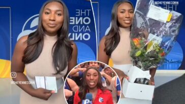 knicks-fans-send-flowers-with-cheeky-message-to-viral-philly-reporter-who-they-bombarded-on-live-tv