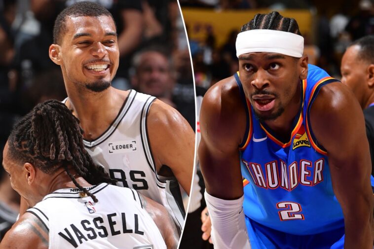 spurs-vs.-thunder-game-1-prediction,-odds,-best-bets:-victor-wembanyama-leads-live-underdog-in-nba-playoffs