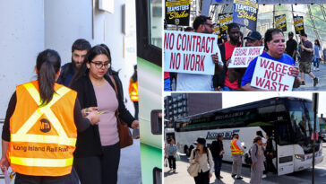 lirr-strike-forces-nyc-workers-into-‘nightmare’-travel-that-adds-hours-to-commute