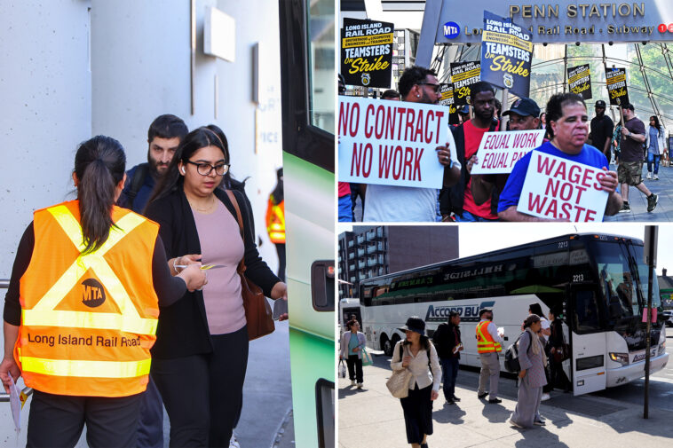 lirr-strike-forces-nyc-workers-into-‘nightmare’-travel-that-adds-hours-to-commute