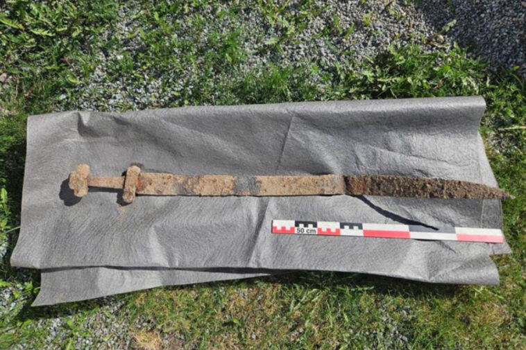 6-year-old-boy-finds-1,300-year-old-sword-on-school-field-trip