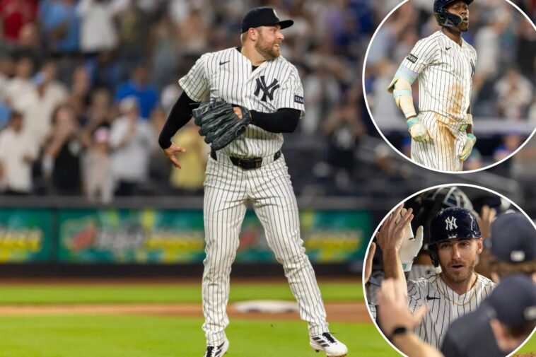 david-bednar-avoids-meltdown-after-yankees-offense-erupts-late-to-rally-past-blue-jays