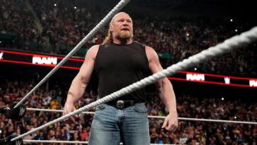 brock-lesnar-makes-stunning-return-to-wwe,-attacking-oba-femi