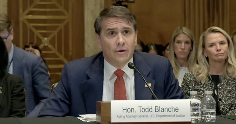 acting-ag-todd-blanche-shuts-down-crying-democrats-–-says-even-hunter-biden-can-apply-for-$1.7b-anti-weaponization-fund