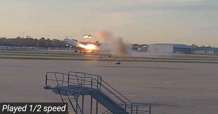 watch:-newly-released-cctv-footage-shows-moment-ups-plane’s-engine-falls-off-before-it-explodes-into-massive-fireball