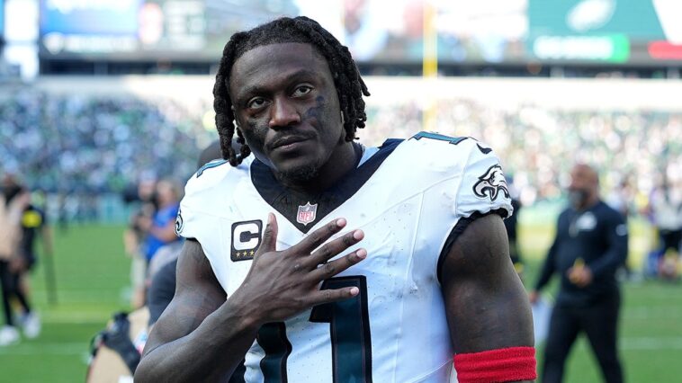jalen-hurts-absent-from-aj-brown’s-wedding-as-eagles-trade-rumors-continue-to-swirl:-report