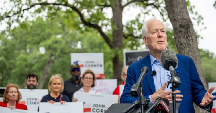 john-cornyn-issues-defiant-response-after-losing-out-on-trump’s-endorsement