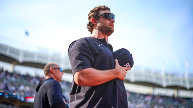 gerrit-cole-to-make-first-yankees-start-since-2024-world-series,-aaron-boone-announces