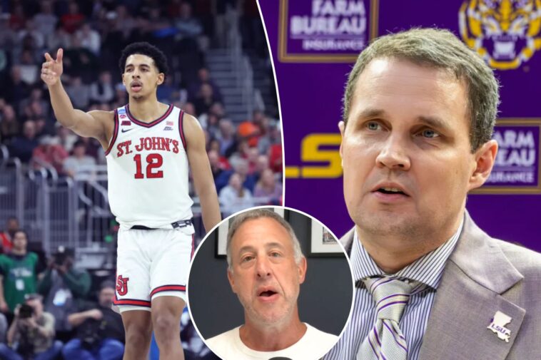 reporter-goes-off-on-will-wade-after-ex-st.-john’s-star-rj-luis-commits-to-lsu:-‘you-suck-for-college-basketball’
