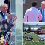 trump-has-‘a-little-fun’-with-coast-guard-grads:-‘look-at-the-muscles-on-this-guy’