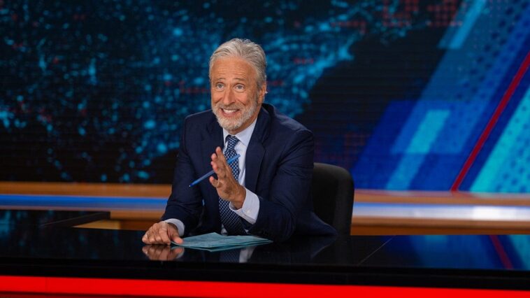 jon-stewart-downplays-late-night-bias,-insists-trump-obsession-is-just-a-‘portion’-of-colbert’s-‘joy-machine’