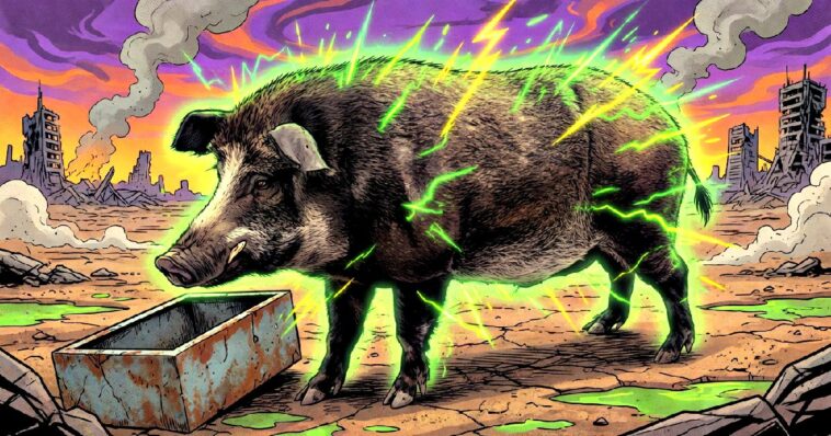 radioactive-hogs:-in-the-fukushima-nuclear-disaster-area,-the-mutant-super-pig-population-is-surging-out-of-control