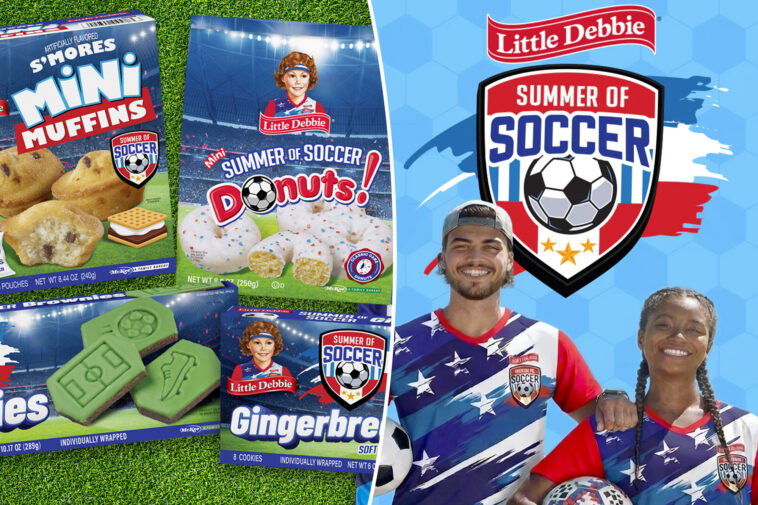 little-debbie-gets-in-on-world-cup-2026-fever-with-new-‘summer-of-soccer’-snacks-for-diehard-fans