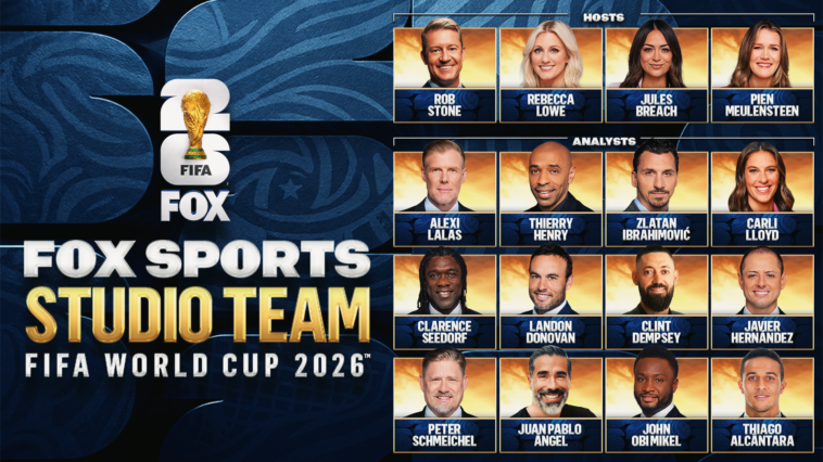 fox-sports-unveils-full-studio-team-lineup-for-2026-fifa-world-cup