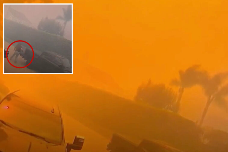 apocalyptic-scene-as-sandy-fire-sends-homeowner-fleeing-for-her-life:-‘middle-of-a-tornado’