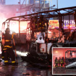 wild-photos-show-charred-remains-of-abandoned-bus-after-catching-fire-under-bqe