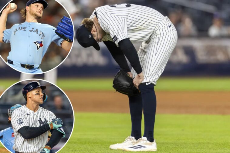 cam-schlittler-outdueled-by-trey-yesavage-as-yankees-fall-to-blue-jays