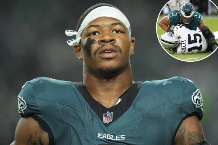 eagles’-nolan-smith-arrested-for-speeding-after-allegedly-hitting-135-mph