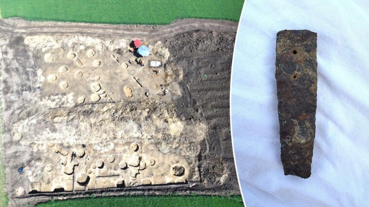 archaeologists-uncover-massive-ancient-site-during-rail-project,-including-rare-roman-find
