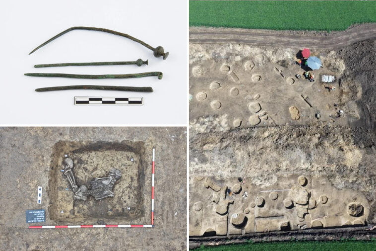 archaeologists-discover-massive-ancient-site,-over-1,000-artifacts-before-railway-construction