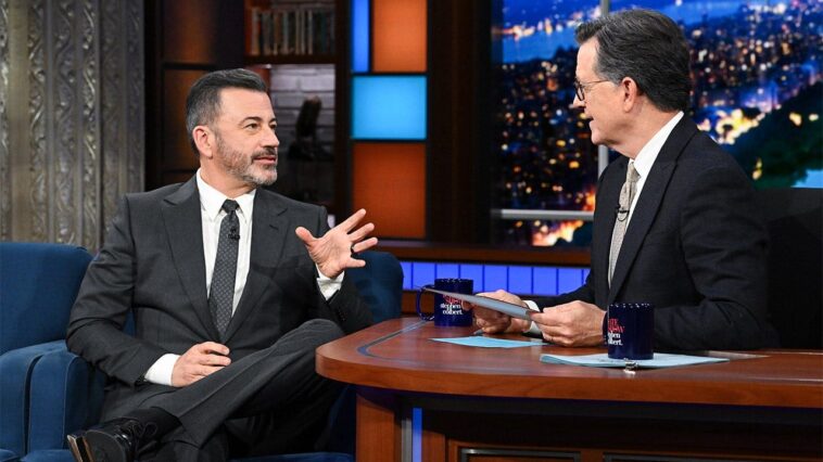 jimmy-kimmel-tells-viewers-to-never-watch-cbs-again-after-stephen-colbert’s-final-episode