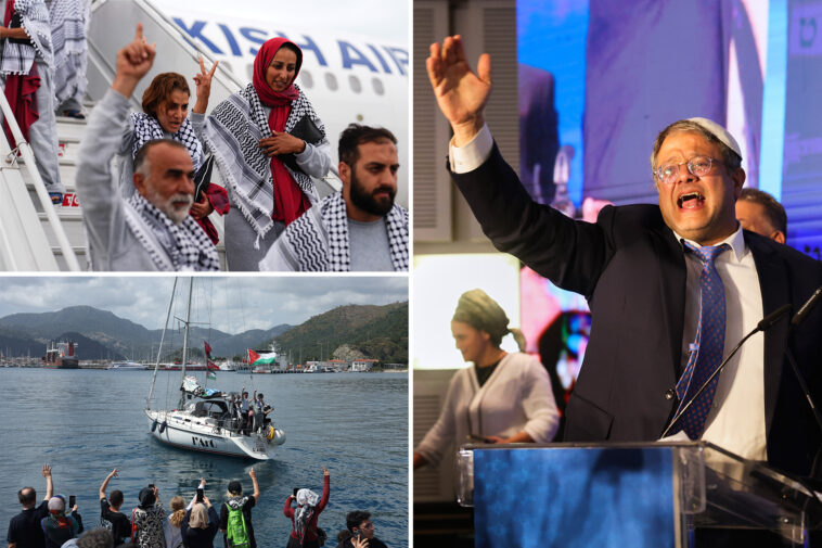 gaza-flotilla-activists-to-be-deported-as-governments-voice-outrage-over-taunting-by-israeli-minister