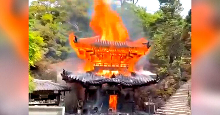 watch:-‘eternal-flame’-spreads,-and-destroys-1,200-year-old-temple-in-japan