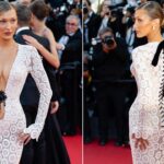 bella-hadid-stuns-in-sheer-lace-gown-with-plunging-neckline-at-cannes
