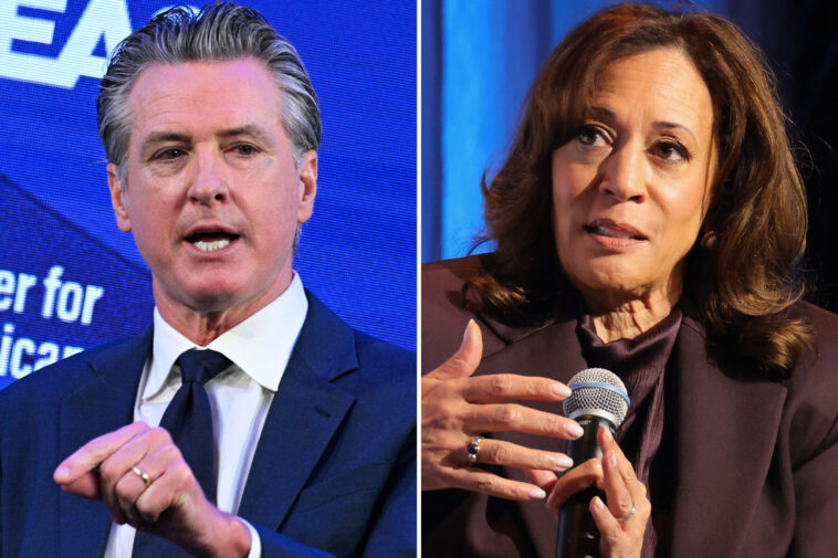 new-presidential-poll-shows-gavin-newsom,-kamala-harris-in-dead-heat-as-report-on-2024-run-exposes-party-failures