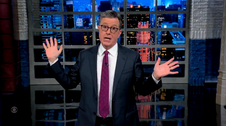 stephen-colbert’s-‘late-show’-jokes-targeted-conservatives-87%-of-time-in-final-years,-study-says